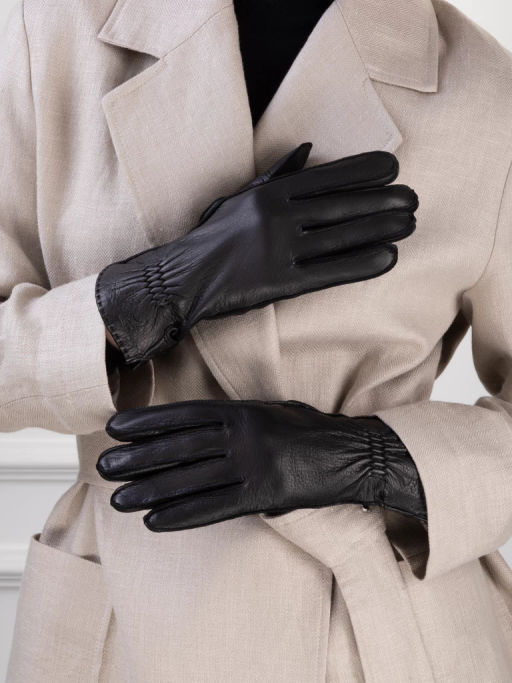 Перчатки женские 100% ш OS640 black - Eleganzza фото 4