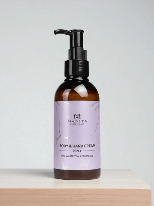 Manita Professional Парфюмированный крем для рук и тела / Iris, White Tea, Lemon Zest, 150 мл