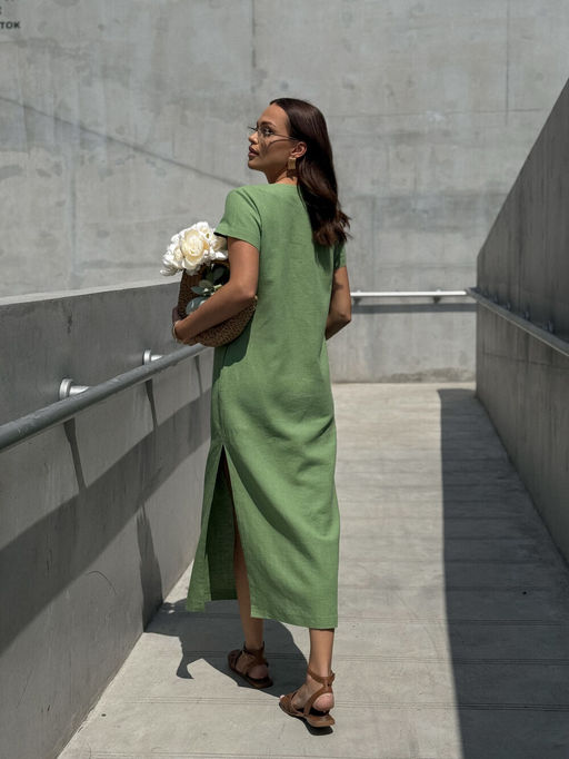 Платье DilanaVIP 2100 зеленый - Dilana vip фото 11