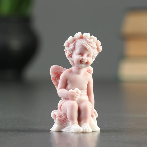 Фигурка «Ангелочки на бревнышке», 2 вида, 6 см