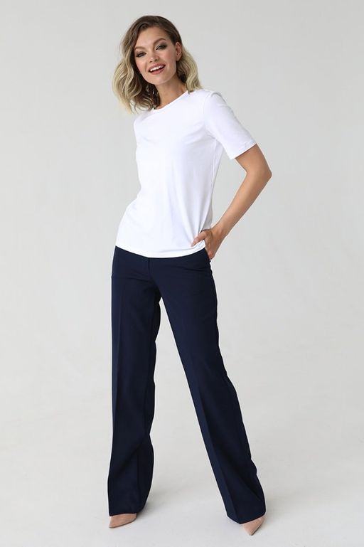 Футболка базовая с круглым вырезом