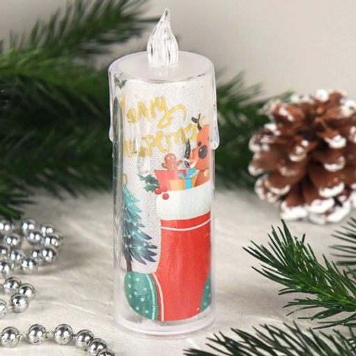 Свеча светодиодная новогодняя 13 см / VFR-45 /уп 12/480/ - Галеонтрейд фото 4