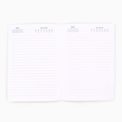 Ежедневник А5, 80 листов, недатированный, в мягкой обложке «Думы царские да мысли великие»