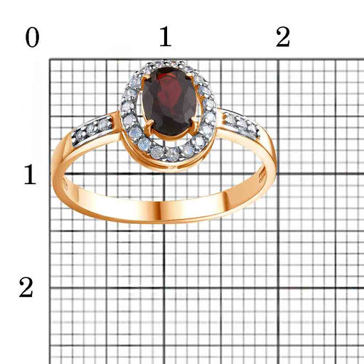 КОЛЬЦО 23111189ДГр - Красная пресня фото 2