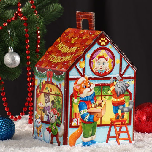 Цена за 5 шт. Подарочная коробка Дружная семейка, 17 х 14,5 х 24,5 см - Simaland фото 2