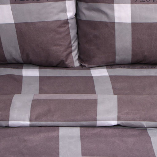 Постельное бельё Экономь и Я дуэт Square 143х215см-2шт, 215х220см, 70х70см-2шт, полисатин, 80г/м  фото 2