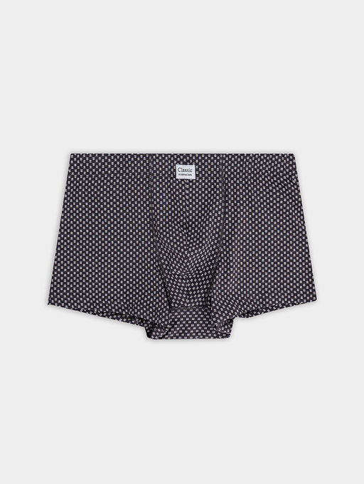 Цена за 2 штуки! Трусы боксеры мужские серые с узором - Mark formelle фото 7