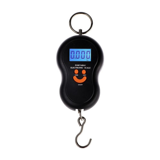 Весы-безмен Luazon LV-402, электронные, до 50 кг, точность до 10 г, с подсветкой, МИКС