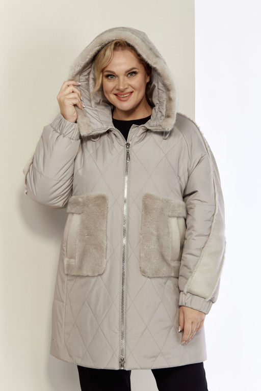 Куртка SHETTI 2168 светлый беж