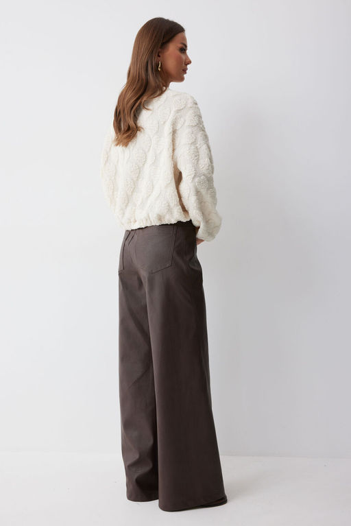 Джемпер LYUSHe 4226 молоко  фото 6