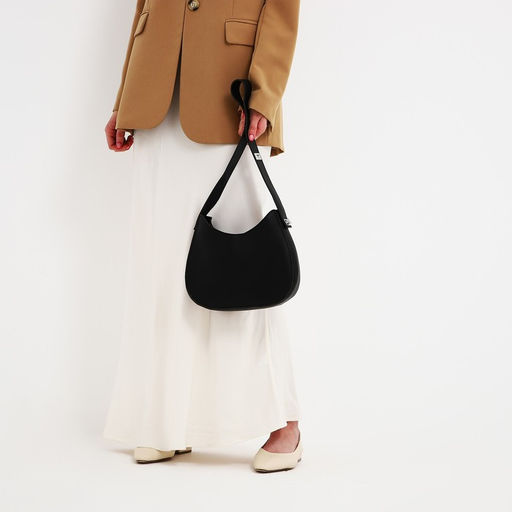 Сумка женская на одно плечо, на молнии, цвет чёрный - Nazamok фото 9