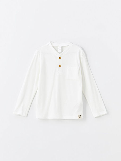 Bisiklet Yaka Basic Erkek ?ocuk Ti??rt