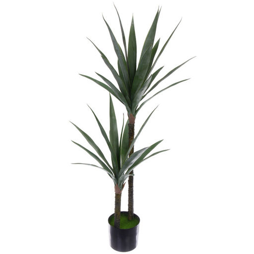 Дерево искусственное "Пальма Юкка" 100см в горшке