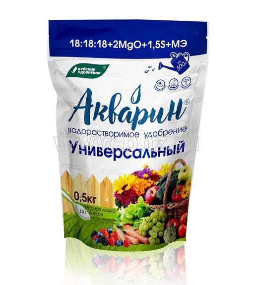 БХЗ АКВАРИН Универсальный дой-пак 500 гр (12 шт./упак.)