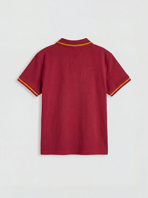 Polo Yaka Galatasaray Bask?l? Erkek ?ocuk Ti??rt