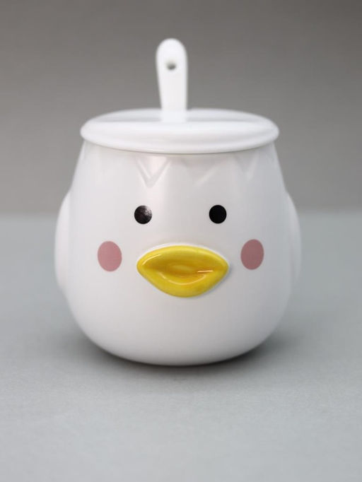 Кружка Cutie duckling, serious, white (400 ml)