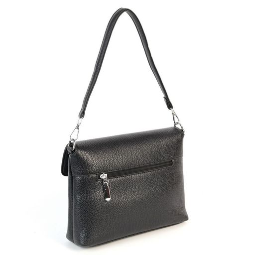 Женская сумка через плечо из эко кожи 8859 Блек - Cidirro фото 3