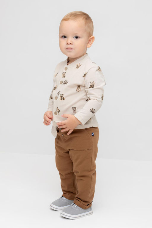 Crockid _ КР 400747/пряная корица к542 брюки д/мал яс