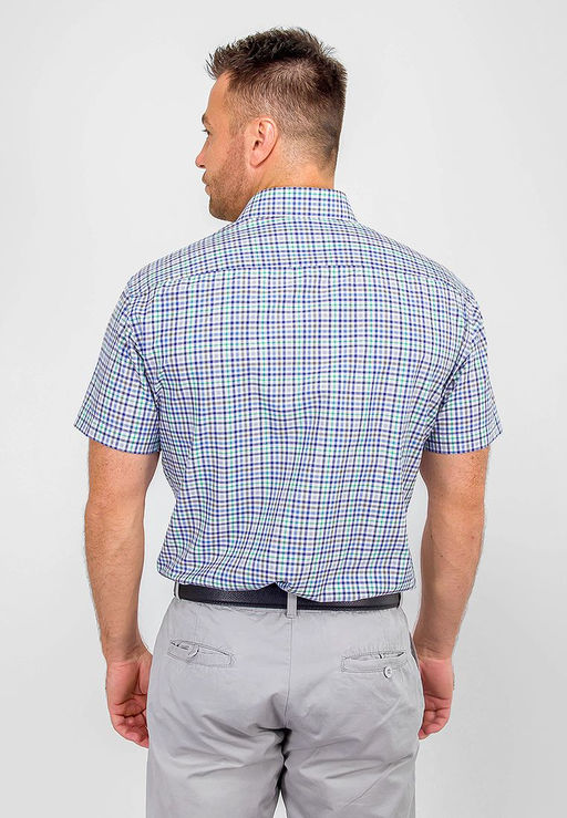 Сорочка мужская короткий рукав GREG 245/209/063/Z/1  фото 5