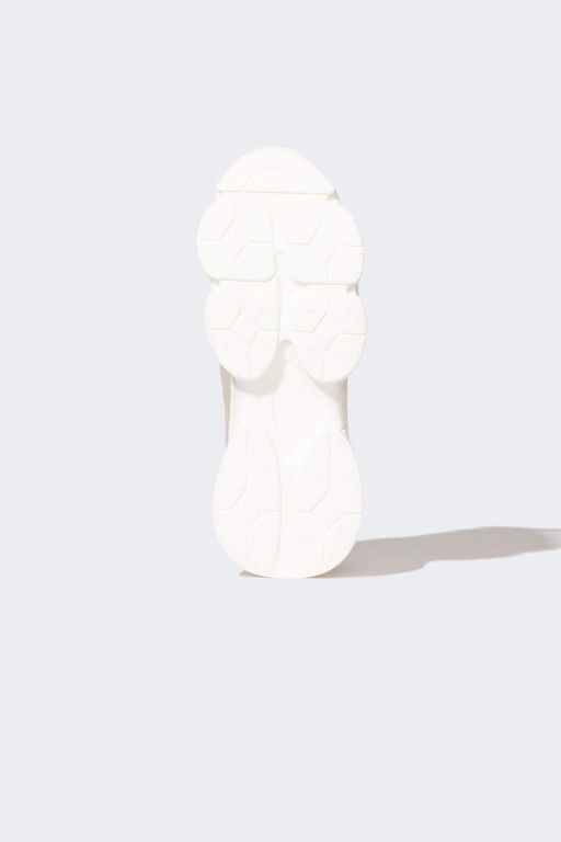 Женские спортивные туфли из искусственной кожи на толстой подошве со шнуровкой - Defacto фото 4