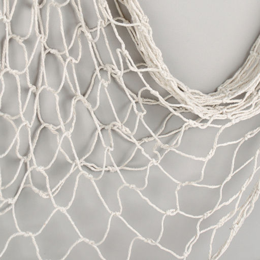 Цена за 1 шт. Сеть декоративная 1х2 м белая / W330 /уп 100/без ракушек - Галеонтрейд фото 2