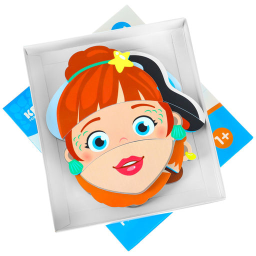 Пазлы мягкие для малышей «Поменяй местами», 9 деталей, Крошка Я, МИКС