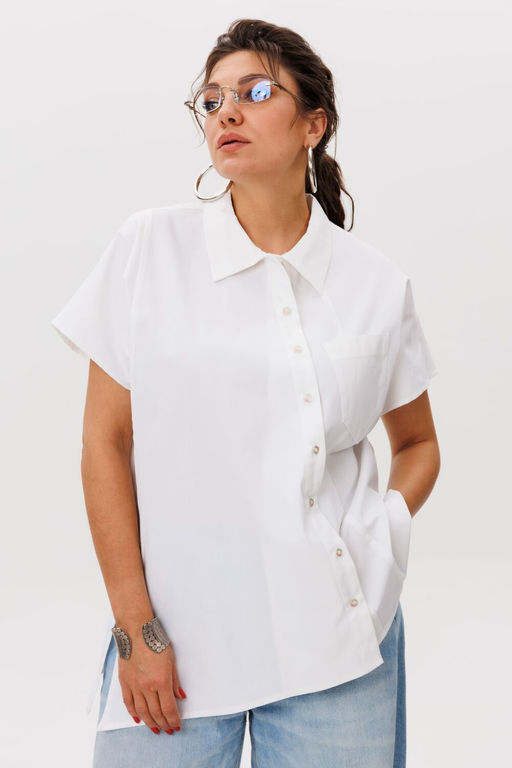 Рубашка ANELLI 1618 белое облако