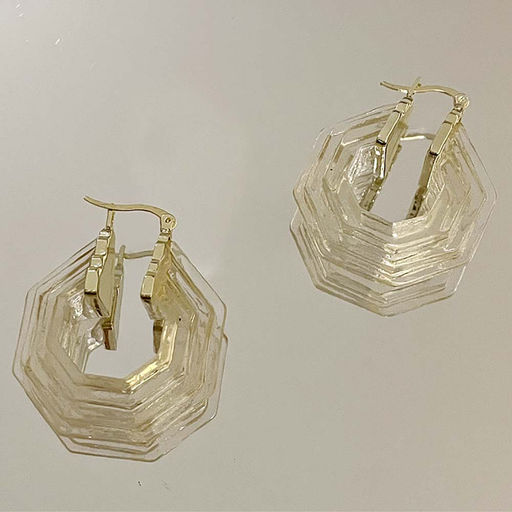 Серьги с английским замком арт. 13 4076 (id 279700)