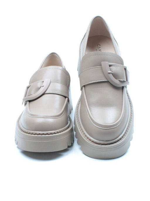 03-C1803-2 DK.BEIGE Лоферы женские (натуральная кожа)