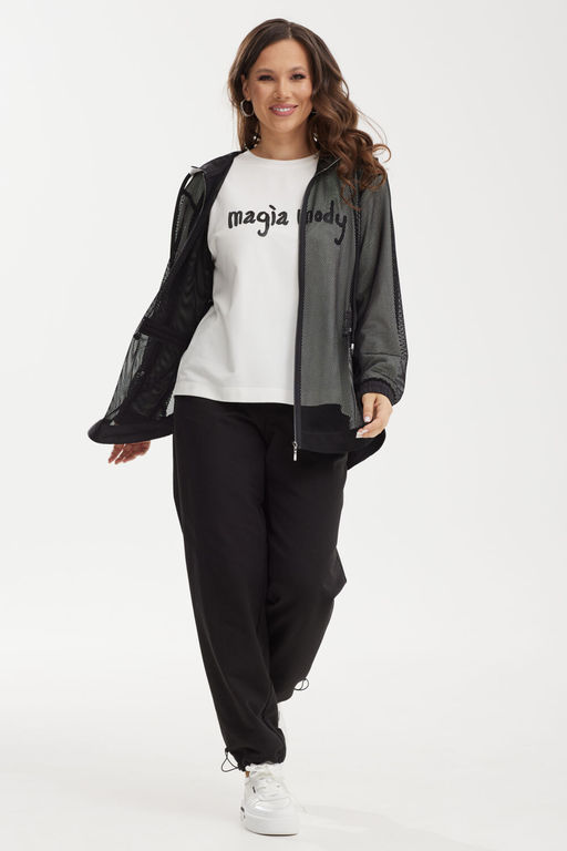 Костюм Magia mody 2461 белый+черный