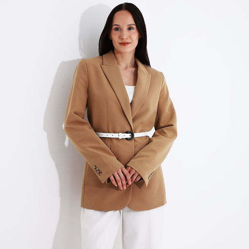 Ремень женский, ширина 2 см, винт, пряжка металл, цвет белый - Simaland фото 3