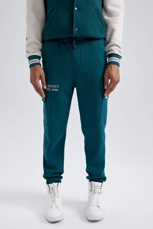 DeFactoFit Спортивные штаны стандартного кроя для бега NBA Boston Celtics  фото 4
