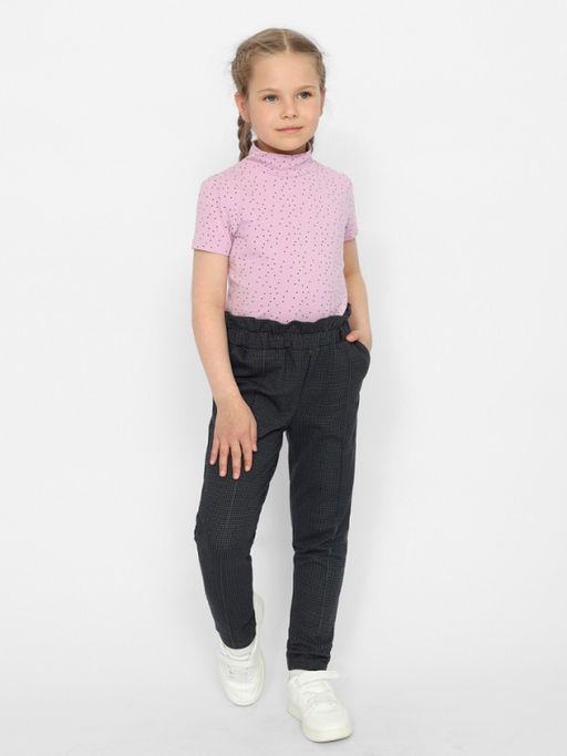 CRB wear/CWJG 63603-45 Водолазка для девочки,лаванда/Ex.Cherubino  фото 3