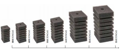 Губка для помп квадратная 70*70*140 мм Барбус SPONGE 009