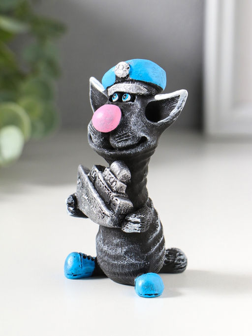 Фигура "Кот Матрос", 9,2х5,4см