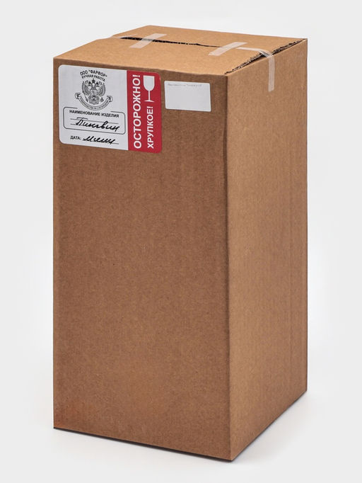 Ёршик для унитаза с подставкой «Пингвин», фарфор