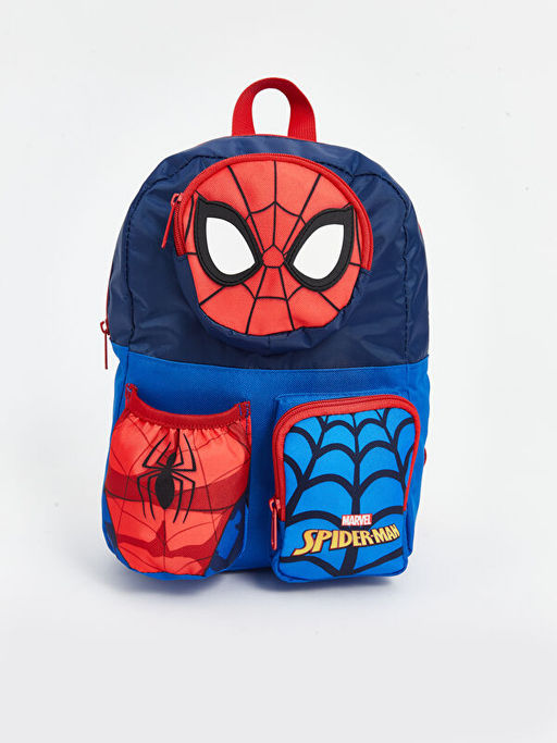 Spider-Man Bask?l? Erkek ?ocuk Okul ?antas?
