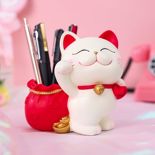 Подставка для канцелярских принадлежностей Lucky Cat