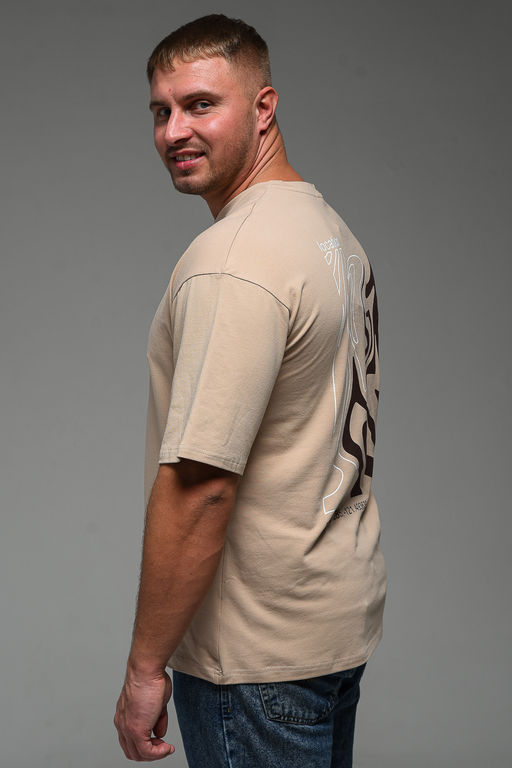 Футболка мужская 8507/1 оверсайз