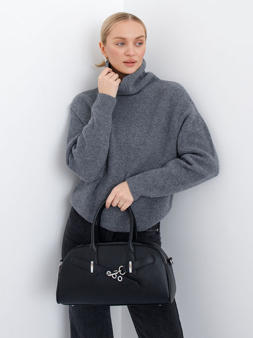 Сумка 51134-3S black Velina Fabbiana-Safenta