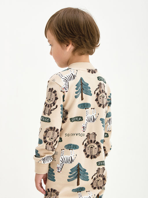 Комбинезон для сна для мальчика Сафари - Kogankids фото 24