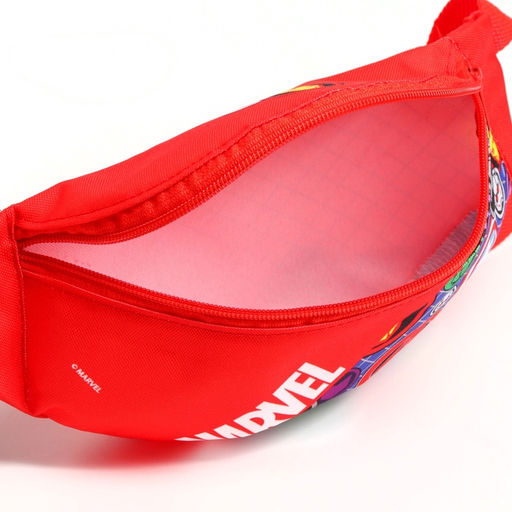 Сумка поясная детская для мальчика, 25×6×13 см, Мстители