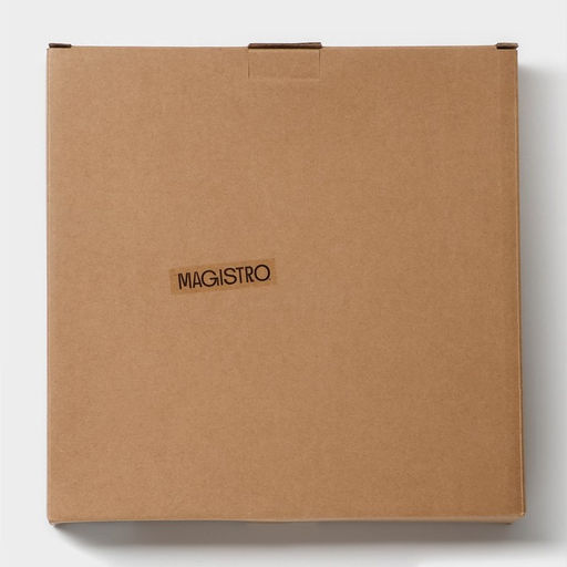 Набор тарелок обеденных фарфоровых Magistro Hypnose, 25.7×2.5 см, 2 шт.