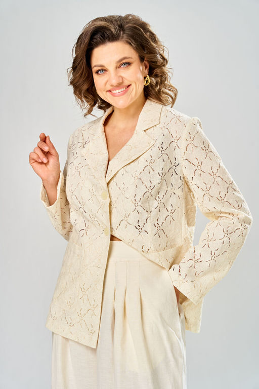 Костюм Diamant 2153 сливочное масло  фото 3