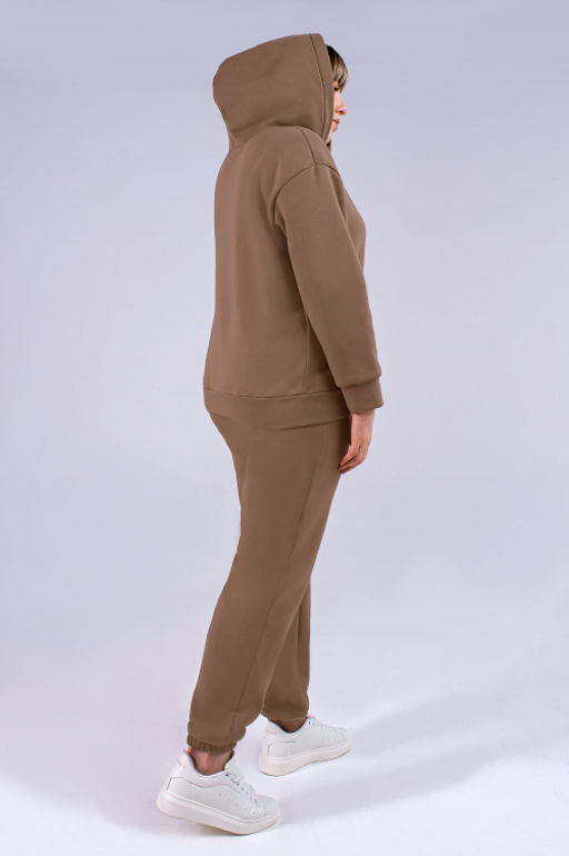 Арт.2903 Костюм женский с начесом 44-52 (5 шт) Цвет:бежевый - Калинка фото 3