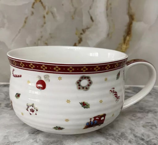 Бульонница Lenardi Новый Год 450 мл в под.уп.(х24) Фарфор арт.105-598 #НовыйГод  фото 4