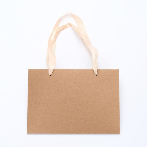 Цена за 10 шт. Пакет подарочный с широким дном 20?14?13.2 см, крафт - UPAK LAND фото 4