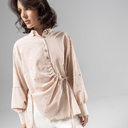 Рубашка из 100% хлопка, Дивная смелость (beige) - Charutti фото 3