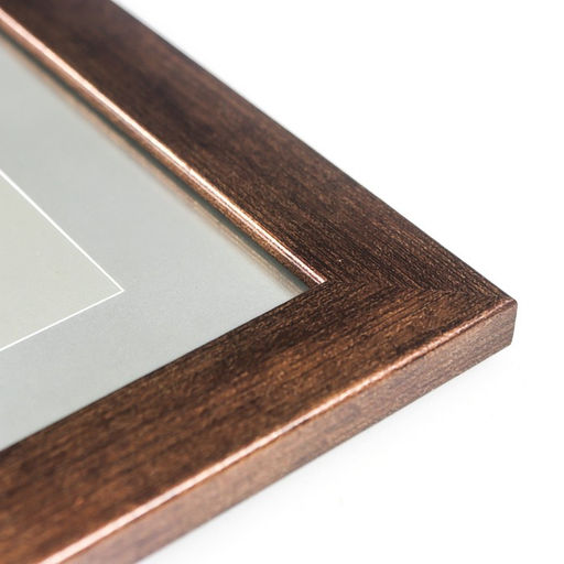 Фоторамка для фото 15×20 см Emma, пластик, коричневый