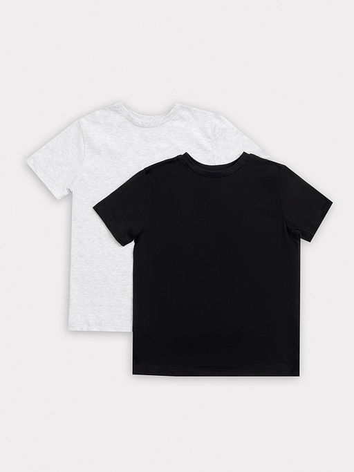 Футболка для мальчиков мультипак (2 шт.) в черном цвете - Mark formelle фото 9